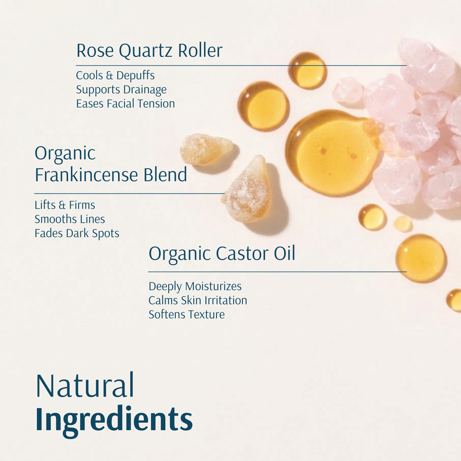 Organic Castor Oil Roll-on With Frankincense