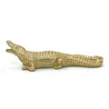 Gold Crocodile Decor