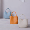 Tulip Orange Recycled Vegan Top Handle Bag