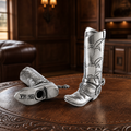 Pewter Cowboy Boot Salt & Pepper Set
