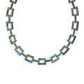 Pathway Link Necklace, 17" - Abalone