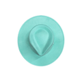 Vegan Suede Tear Drop Hat