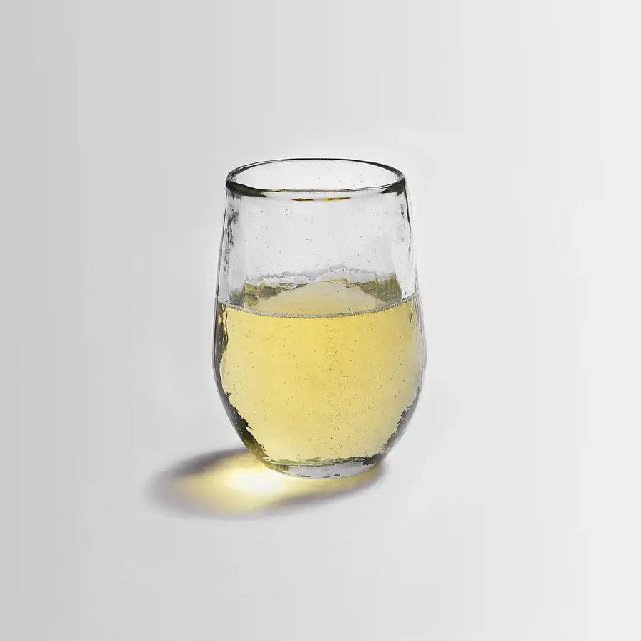 8oz Pebbled Small Glass