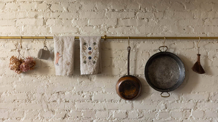 Sparklers Tea Towel