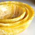 Resin Serving Bowls - Set of 3