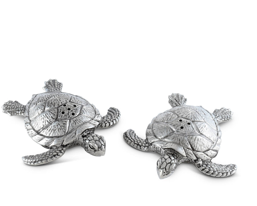 Pewter Sea Turtles Salt & Pepper Set