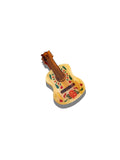 Hand-painted Dia De Las Brujas Guitar Claw Hair Clip | Eco-Friendly