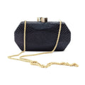 Handwoven Clutch - Sarsuela Classic, Black | LIKHA