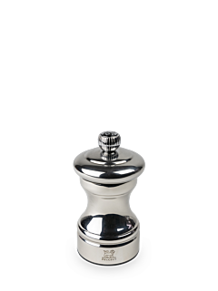 Bistro Chef Shiny Pepper Mill, Stainless Steel, 10 cm - 4 in