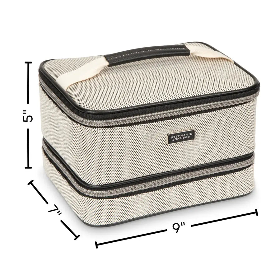 Tropea Onyx Jenny Train Case
