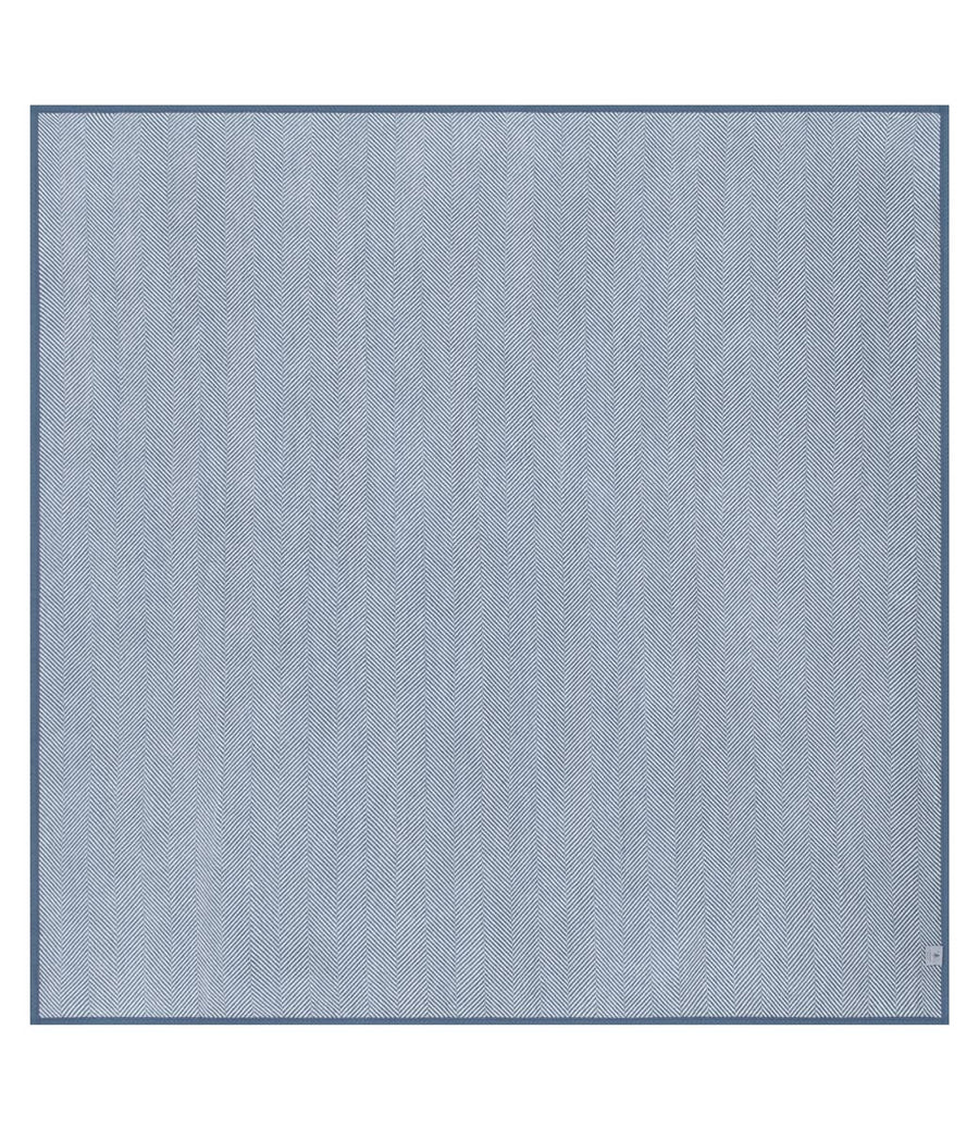 Harborview Herringbone Cornflower Blanket