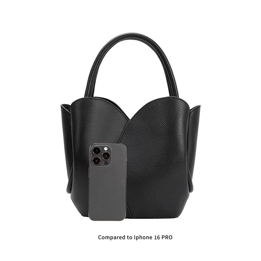 Tulip Bone Recycled Vegan Top Handle Bag