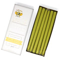 12" Hand Dipped Unscented Taper Candles - 39 Colors USA Made