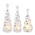 Frosted LED Christmas Trees