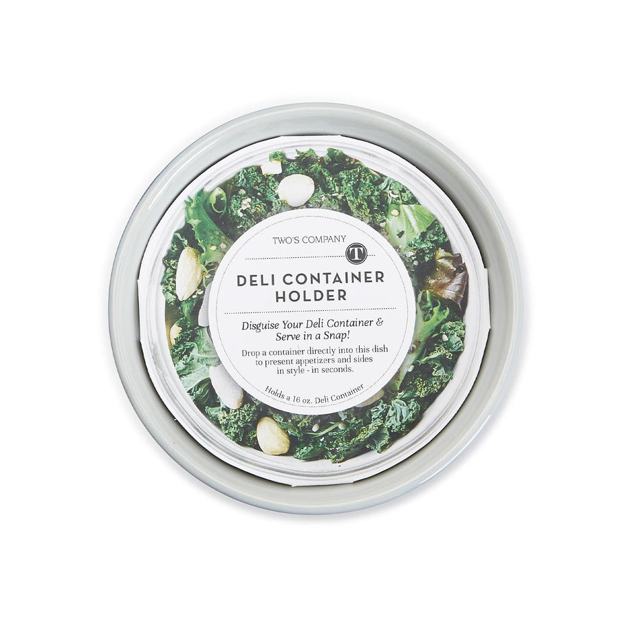 16oz Chinoiserie Deli Container Holder