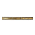 Abstract Block Floating Shelf- Brass
