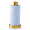 Gold Cocktail Napkin Stand With Napkins