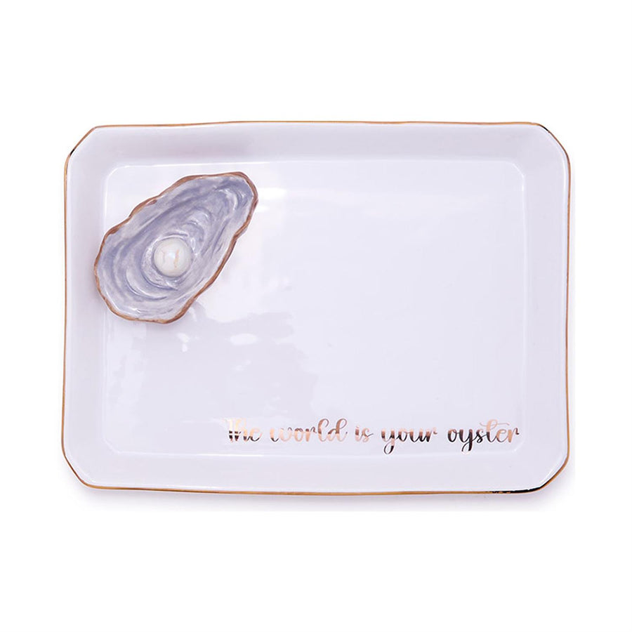 Oyster Icon Trinket Tray In Gift Box