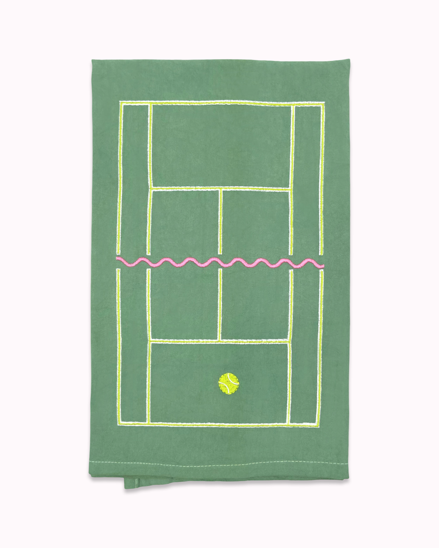Tennis Time Tea Towel