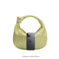 Drew Red-White Small Recycled Vegan Top Handle Bag
