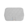 Leah Quilted Travel Jewelry Organizer