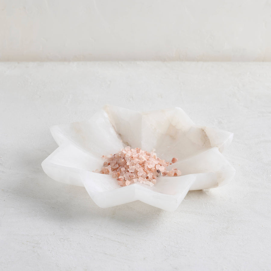 Tara Alabaster Bowl Low