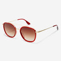 Weston Acetate Round Unisex Sunglasses