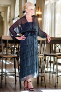 Elisa Silk Ruffle Skirt (SL201)
