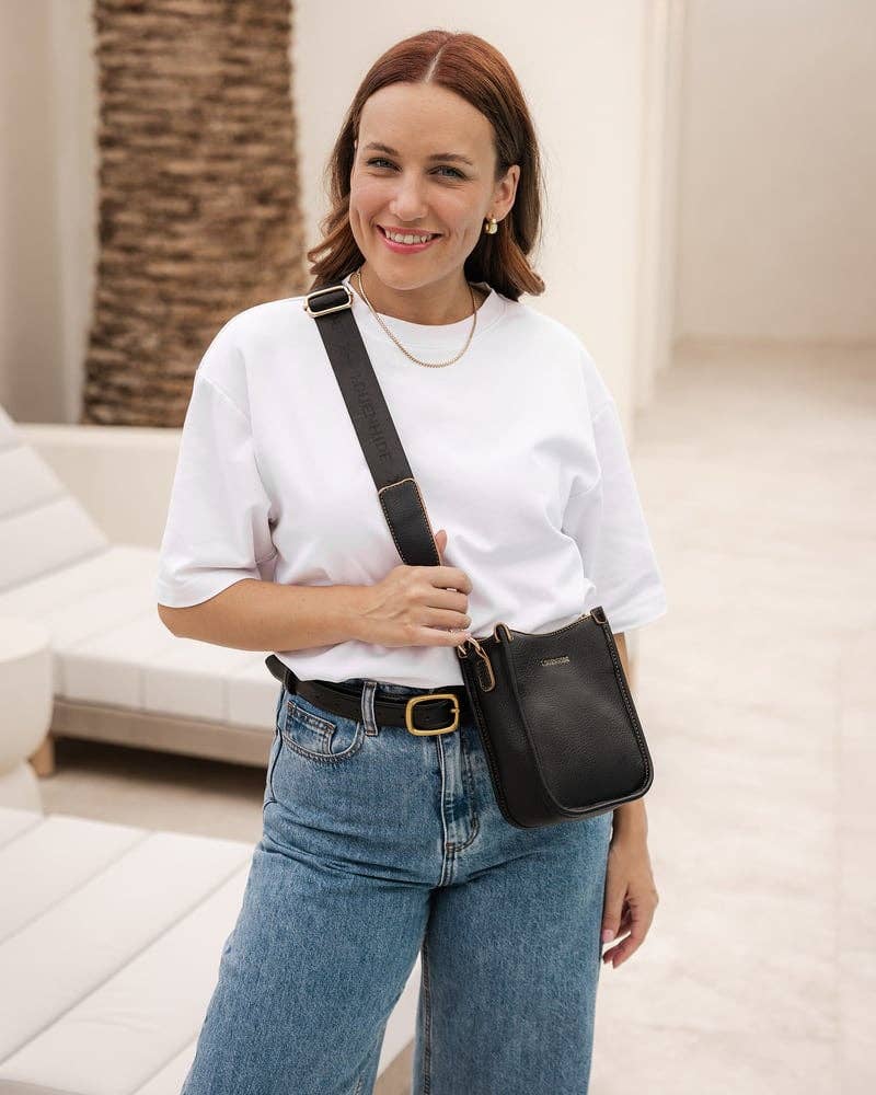 Parker Crossbody Bag - Black