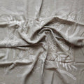 Sage Grey Botanical Print Naturally Dyed Bandana