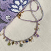 Fluorite Stone Necklace - Lourdes