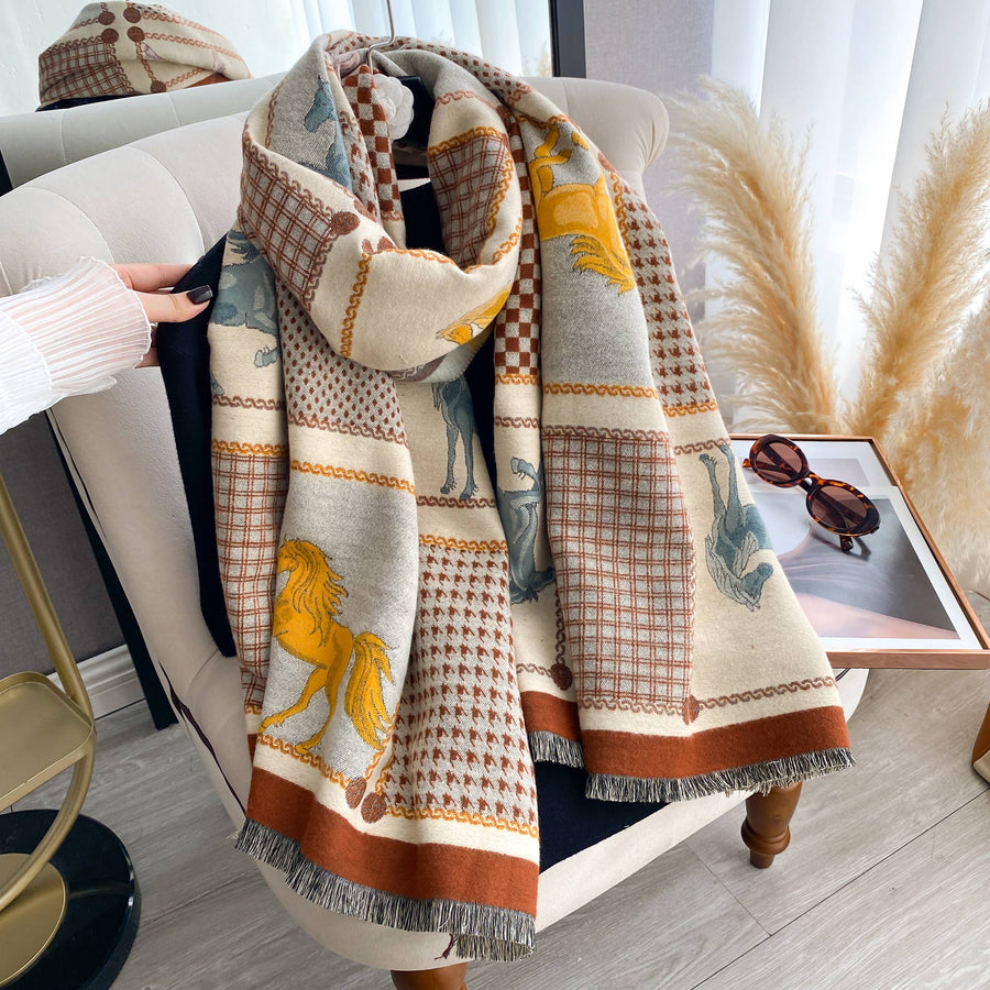 Brown Equine Rearing Reversible Wrap