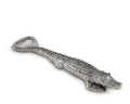 Pewter Alligator Handle Bottle Opener