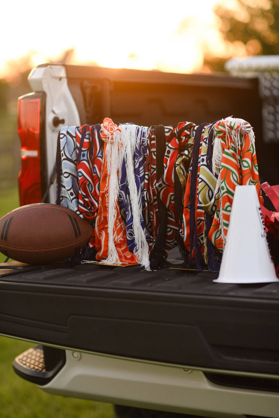 Game Day Fringe Scarf