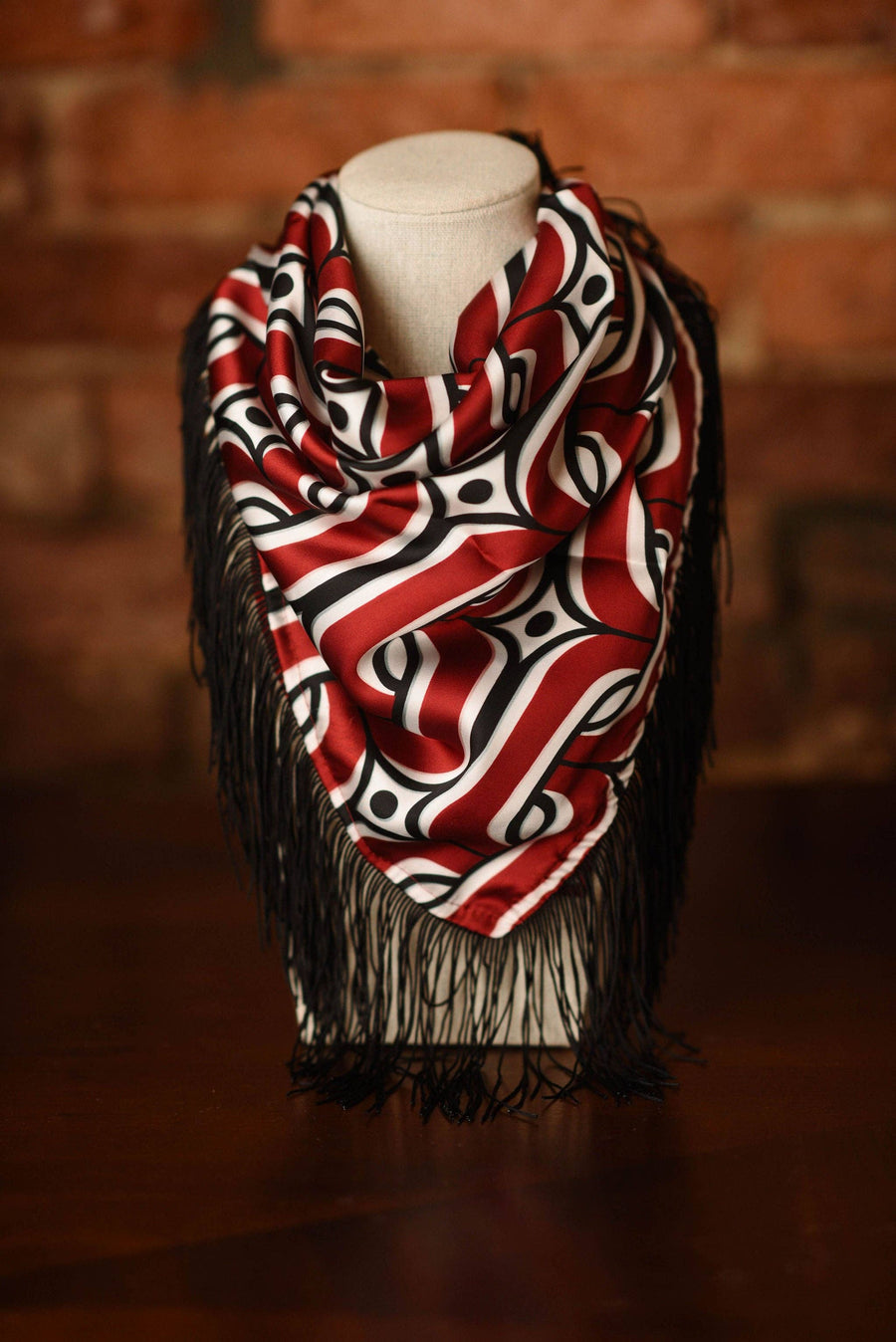 Game Day Fringe Scarf