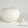 Bubble Lidded Pot - Ivory