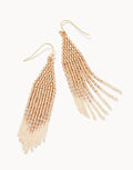 Bitty Bead Earrings - Golden Bush