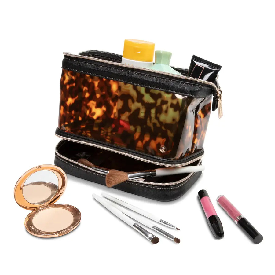 Miami Clearly Tortoise  Hannah Travel Organizer