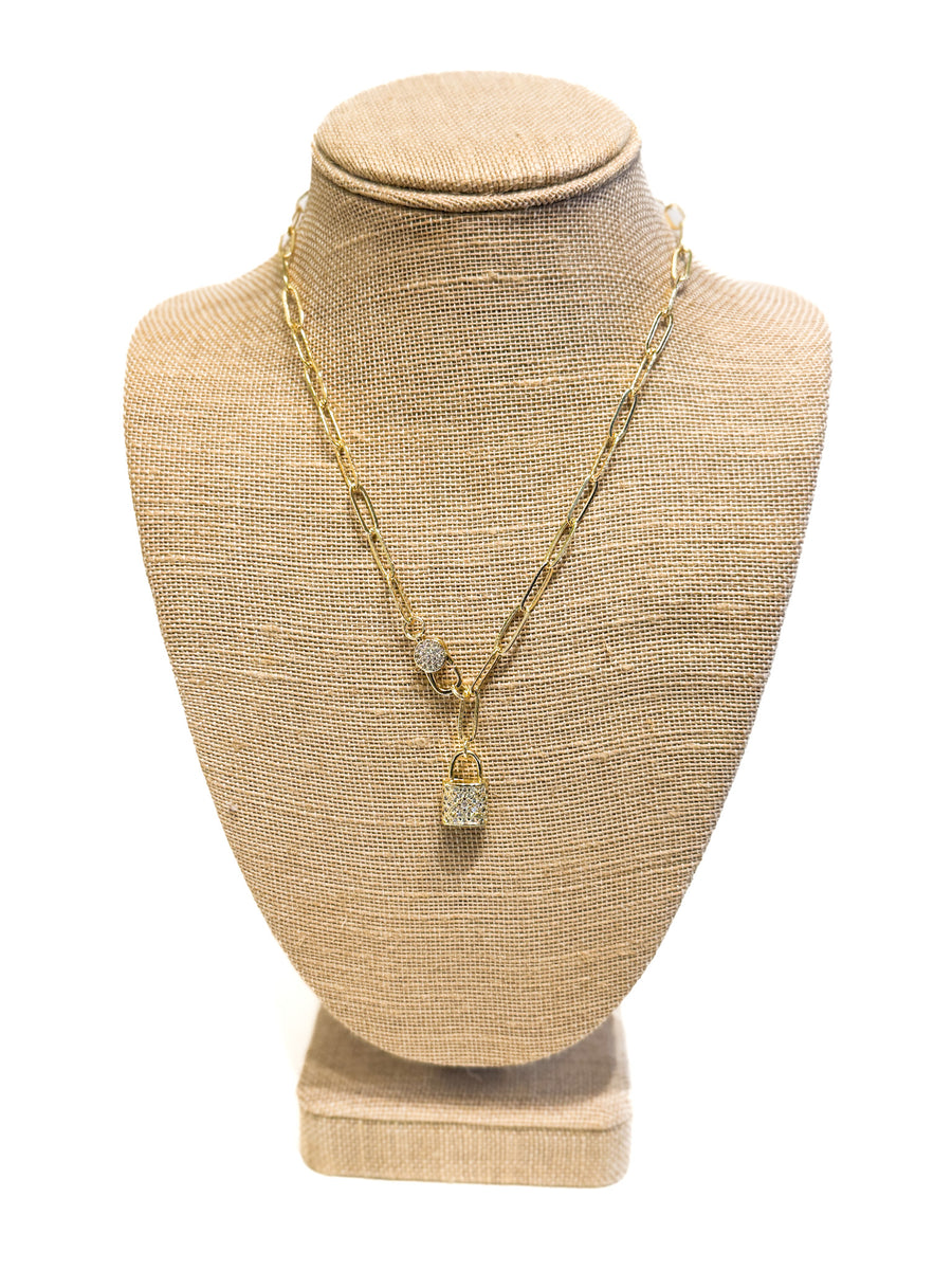 Petite Lock Necklace