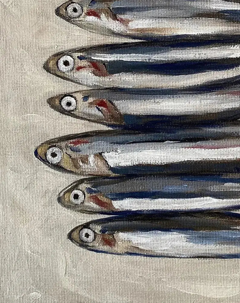 SARDINES - Art Print (unframed)
