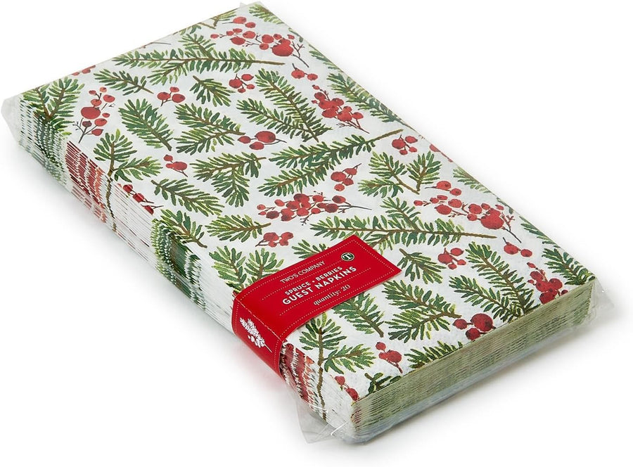 Pine Berry Paper Dinner Napkin