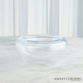 Double Take Bowl - Clear Seeded - Large