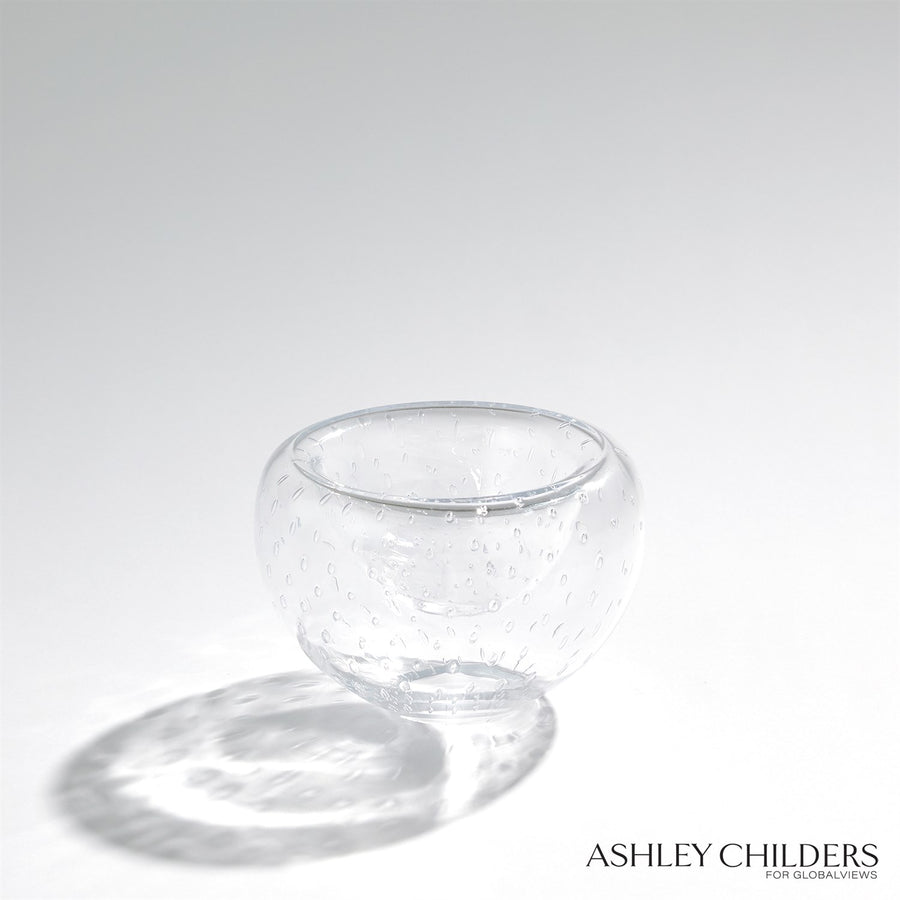 Double Take Clear Seeded Bowl - Small