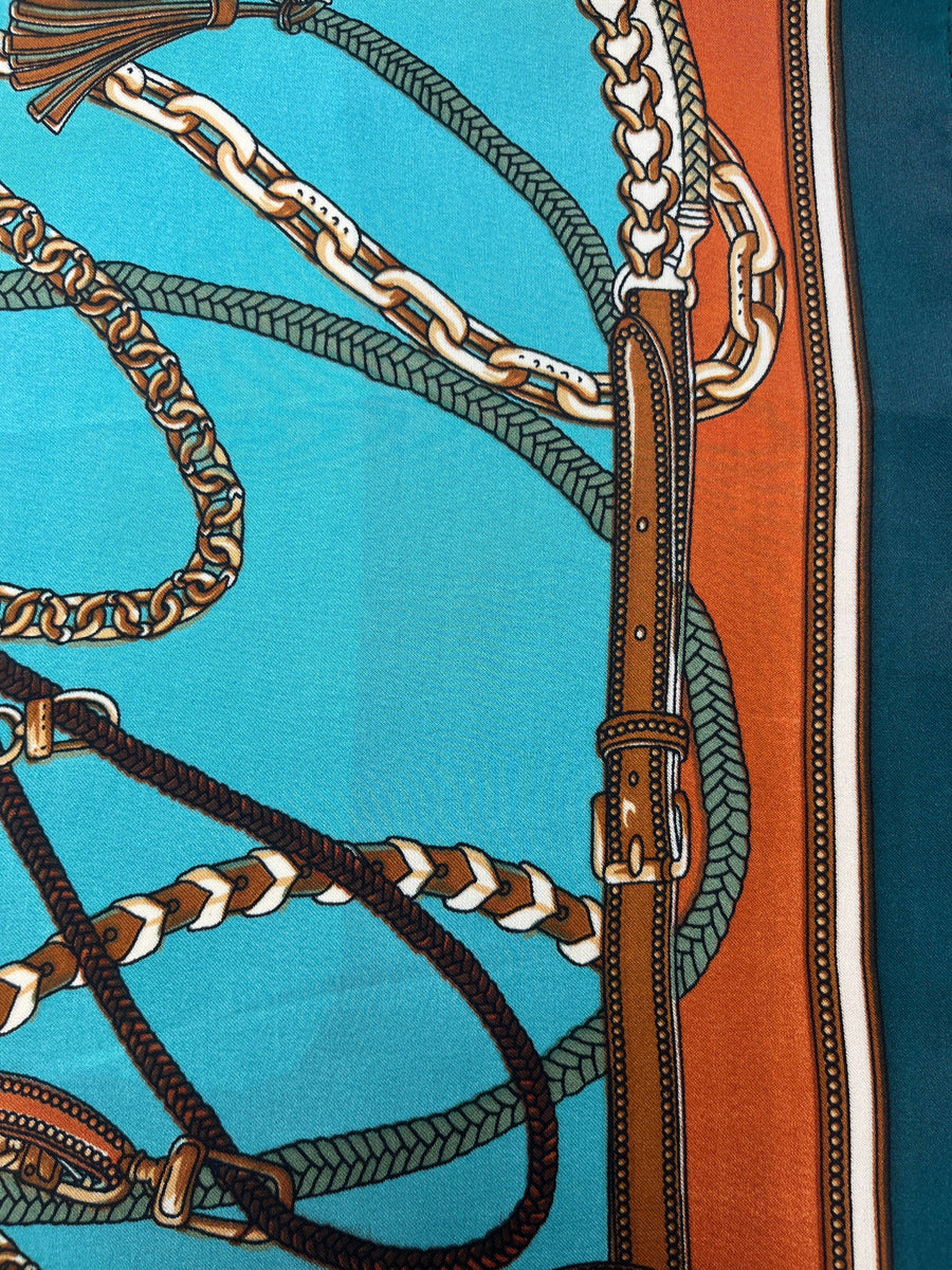 YF08-C81 CHAIN AND BELTS  DETAIL SCARF