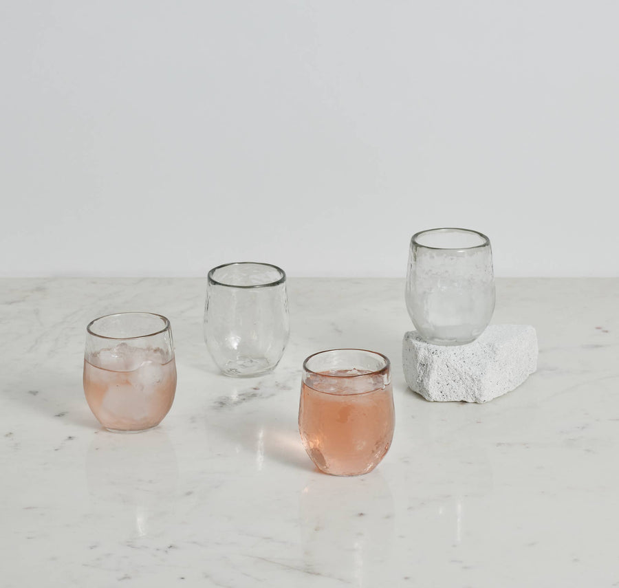 7oz Pebbled Spirits Glass