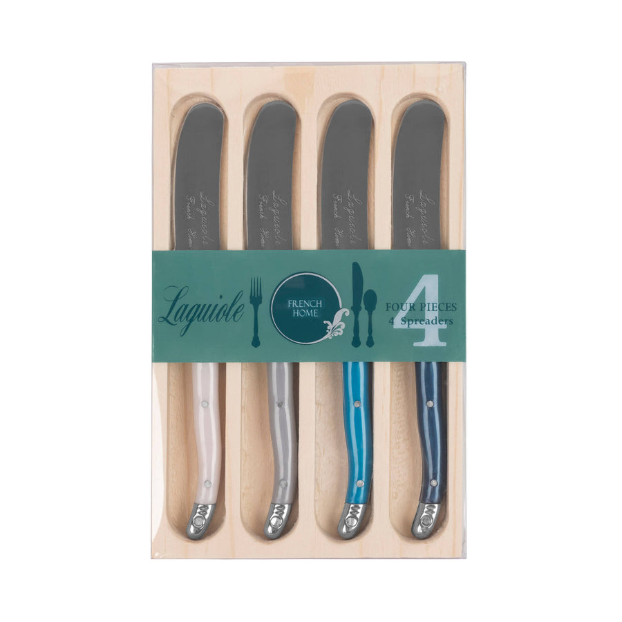 4 Piece Laguiole Spreader Set - Coastal Frost