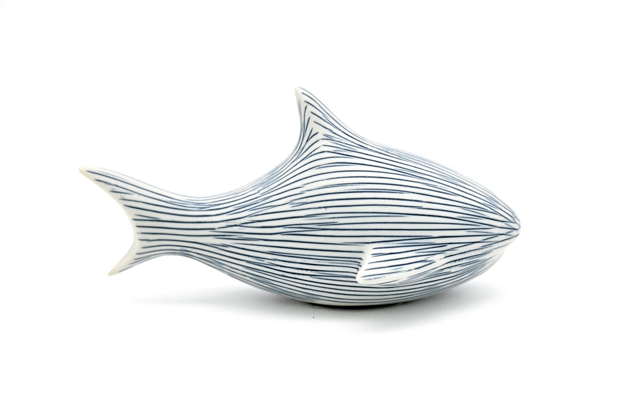 MINI SHARK-Porcelain Ceramic Sculpture Ornament
