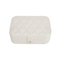Leah Quilted Travel Jewelry Organizer