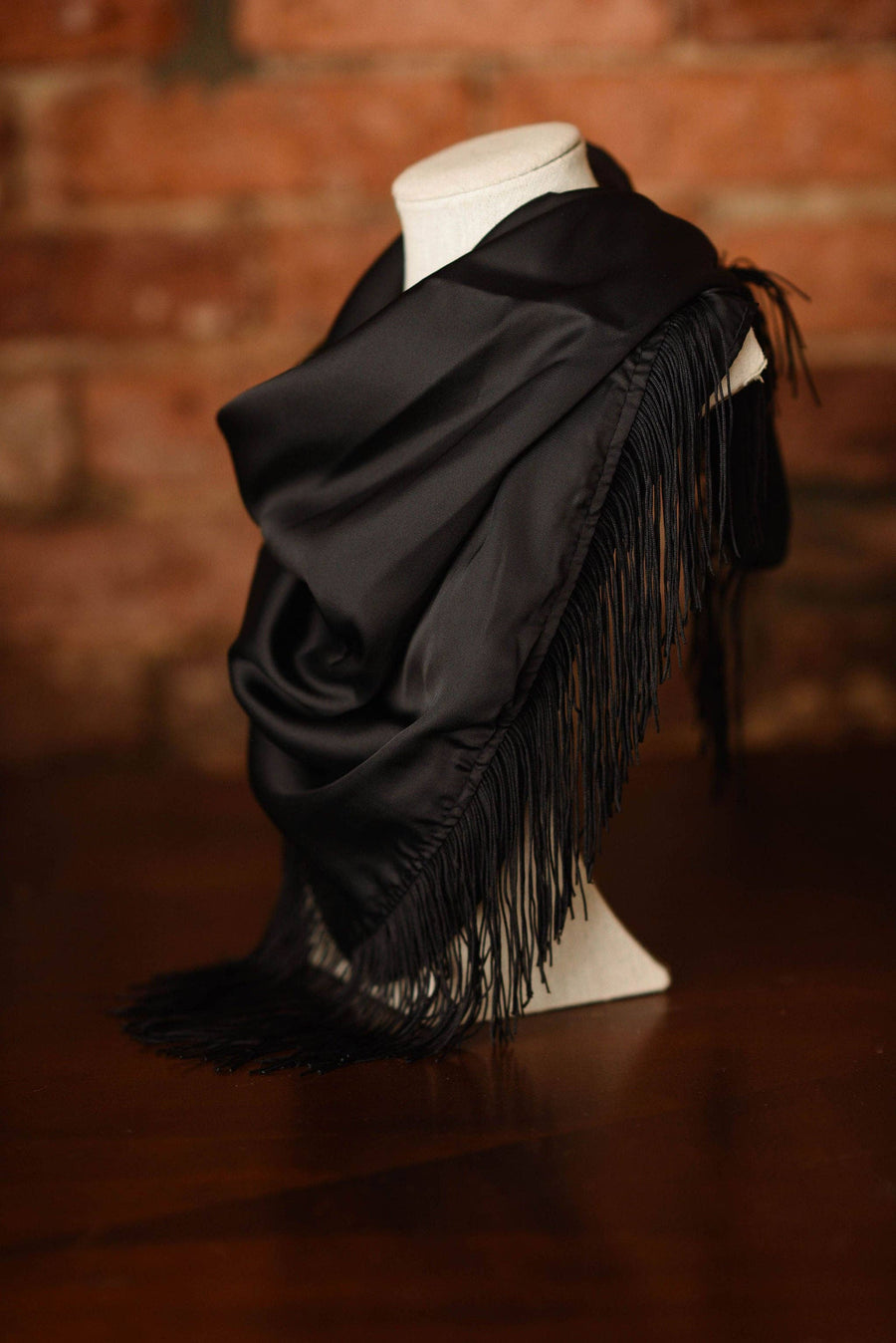 Solid Fringe Scarf