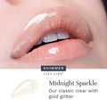 City Lips®- Plumping Lip Gloss-Midnight Sparkle Gold Glitter